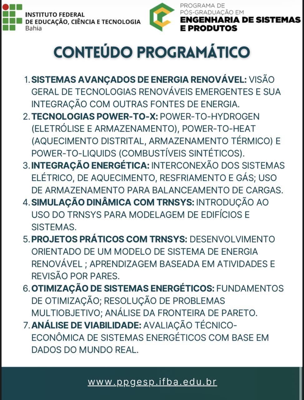 Disciplina Especial 2